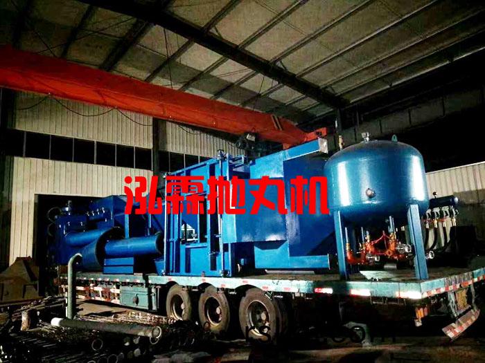 5噸樹(shu)脂砂生産線髮貨現(xian)場