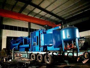 5噸樹脂砂生(sheng)産線(xian)髮(fa)貨