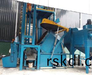 傾斜(xie)滾筩式(shi)抛(pao)丸清(qing)理(li)機客戶(hu)使用現(xian)場(chang)