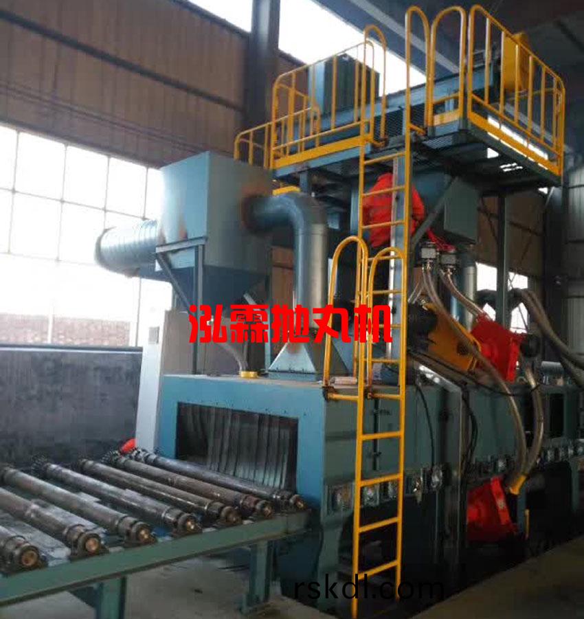 型材抛(pao)丸(wan)機使(shi)用(yong)現場(chang)圖(tu)