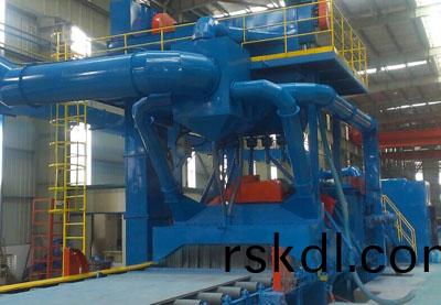 鋼闆(ban)抛(pao)丸(wan)機(ji)，型材除鏽(xiu)設(she)備