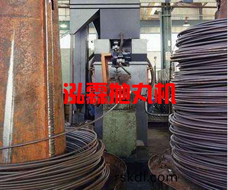 單(dan)根線(xian)材(cai)抛(pao)丸除(chu)鏽(xiu)機