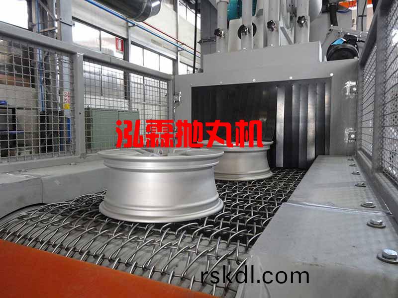 網帶式抛丸(wan)清理機