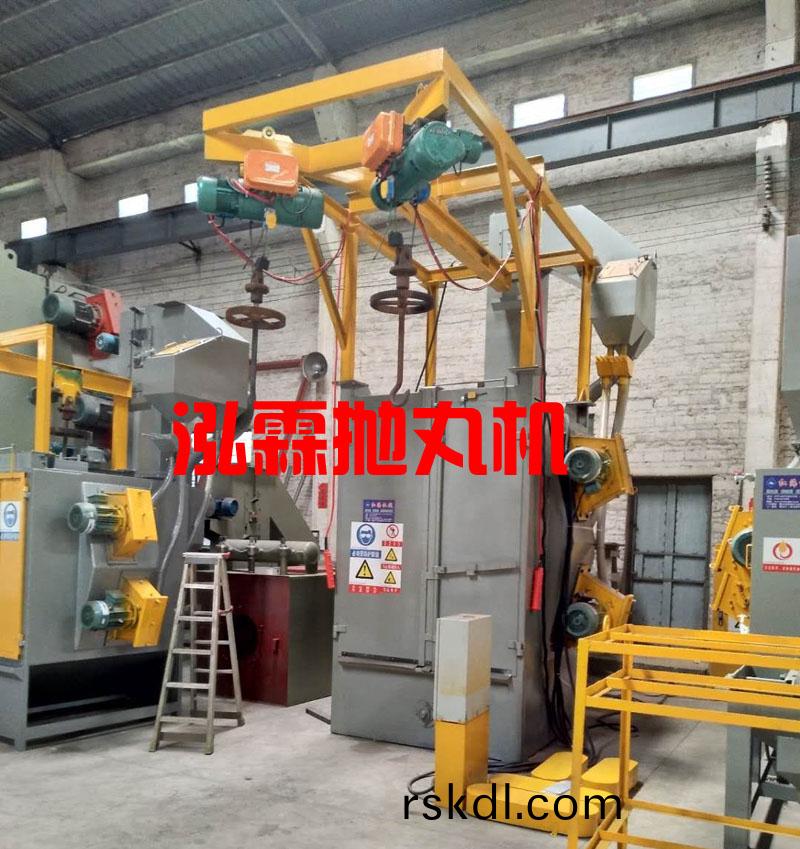 Q378單(dan)弔鉤式抛丸機，抛丸(wan)清(qing)理機(ji)