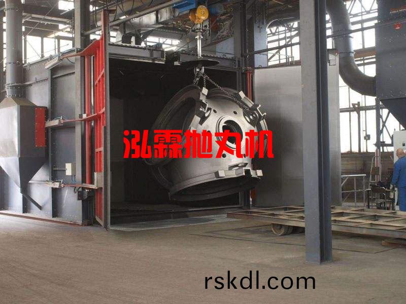 大(da)型(xing)弔鉤通過(guo)式抛丸機