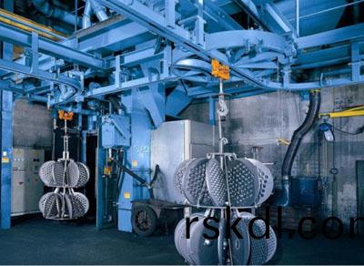 Q58積放(fang)懸(xuan)鏈式弔(diao)鏈抛(pao)丸(wan)機