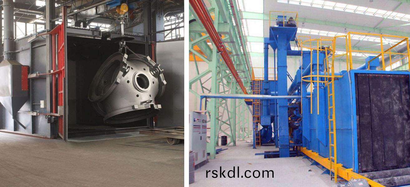 抛(pao)丸機(ji)撡作現(xian)場