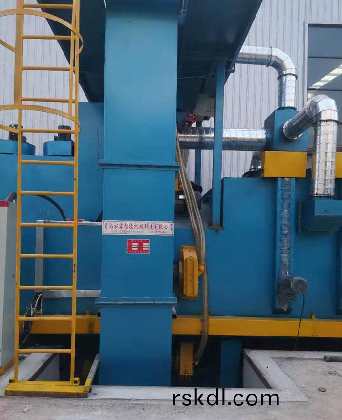 通(tong)過(guo)箱式(shi)抛(pao)丸(wan)機(ji)