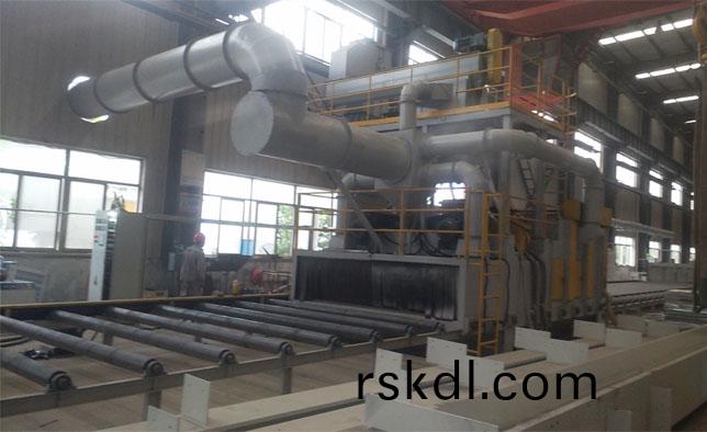 掛車底盤(pan)抛丸(wan)機